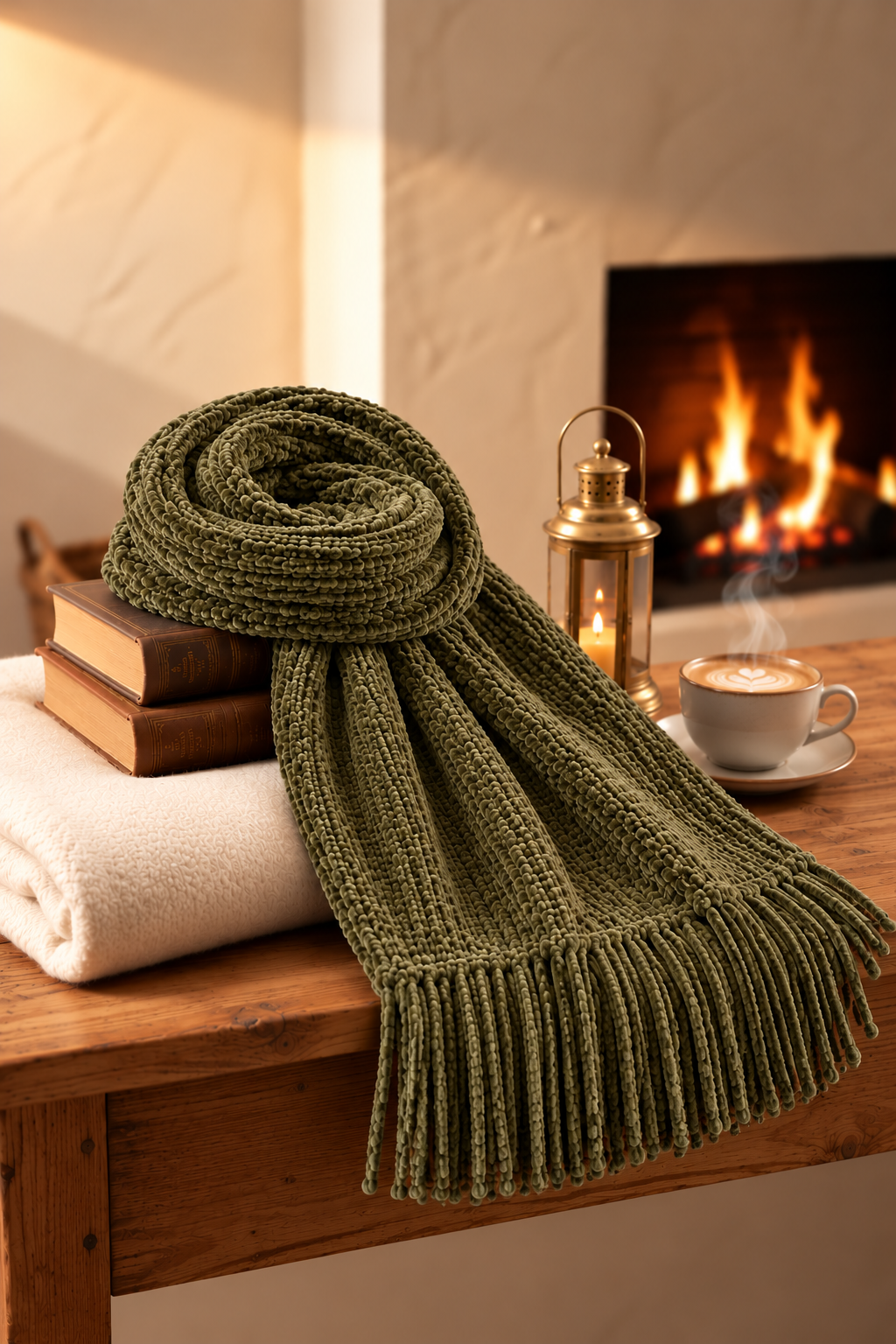 Mocha scarf