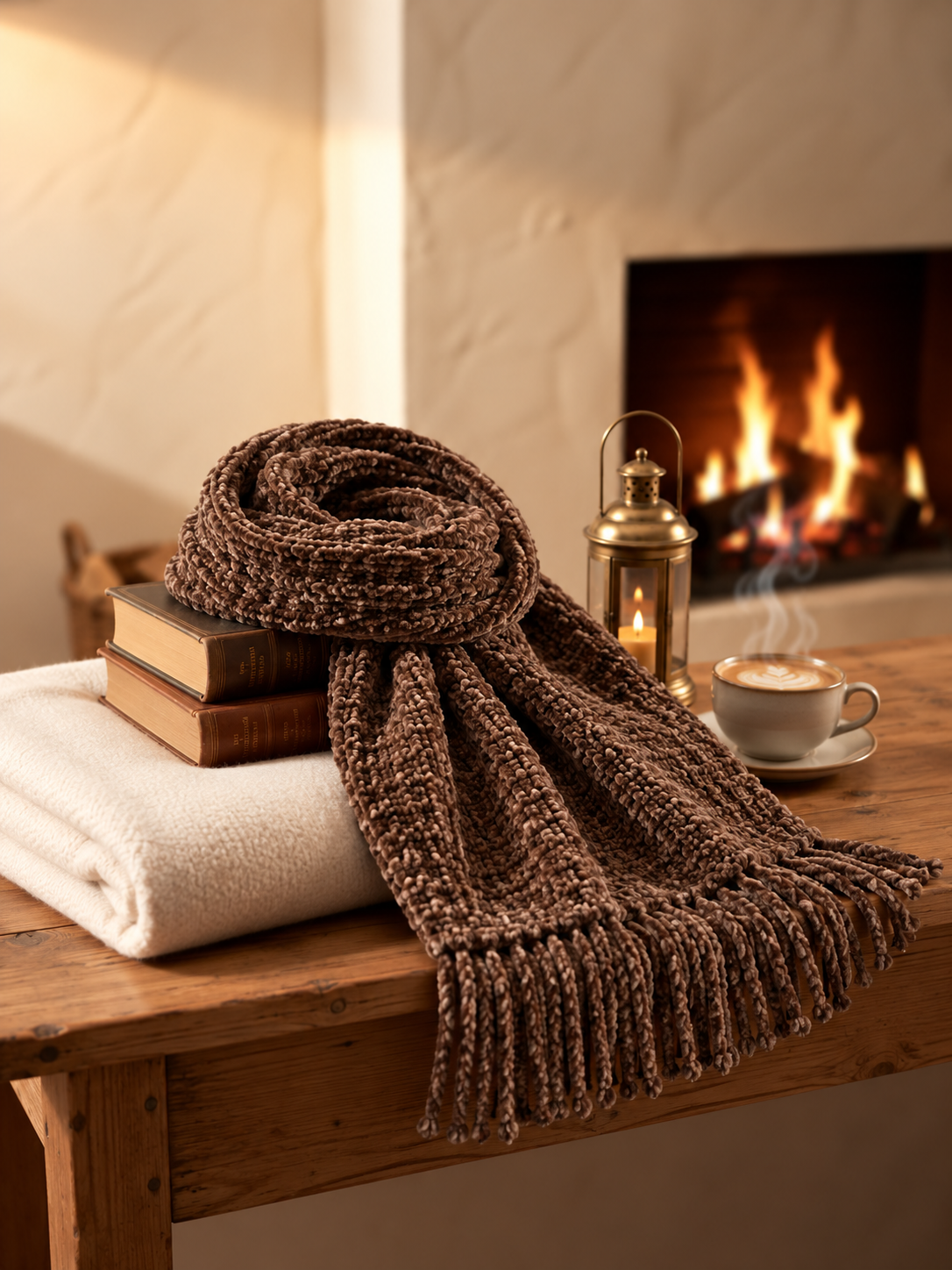 Mocha scarf