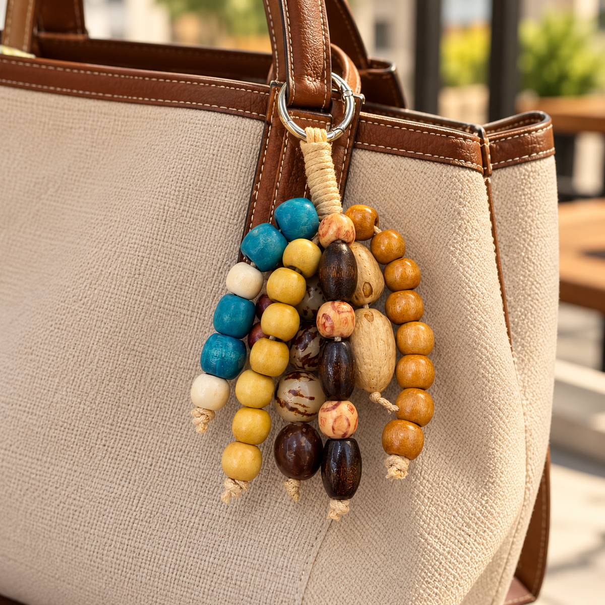 Boho bag & key chain