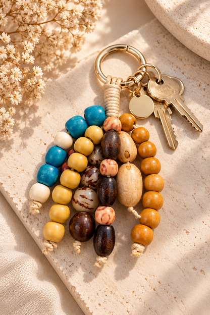 Boho bag & key chain