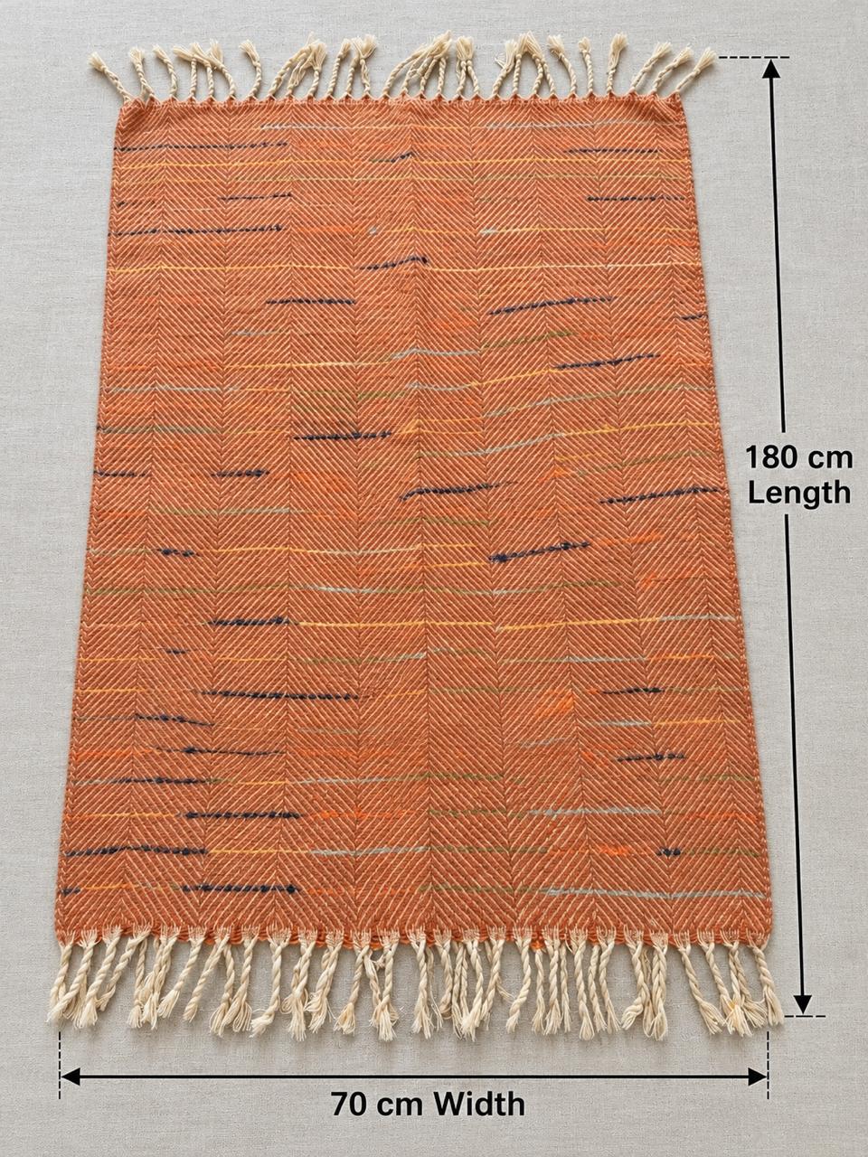 Rust scarf