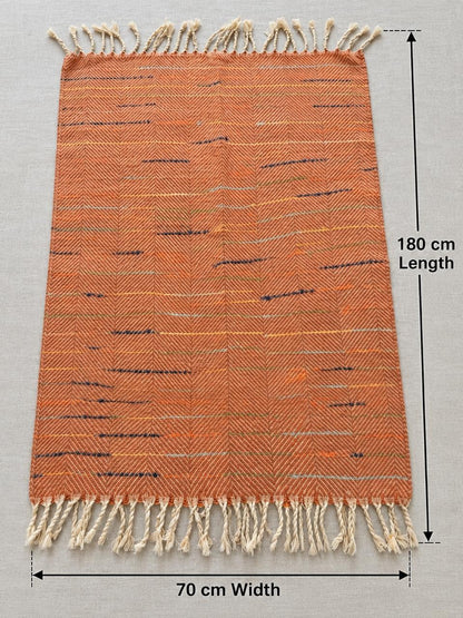 Rust scarf