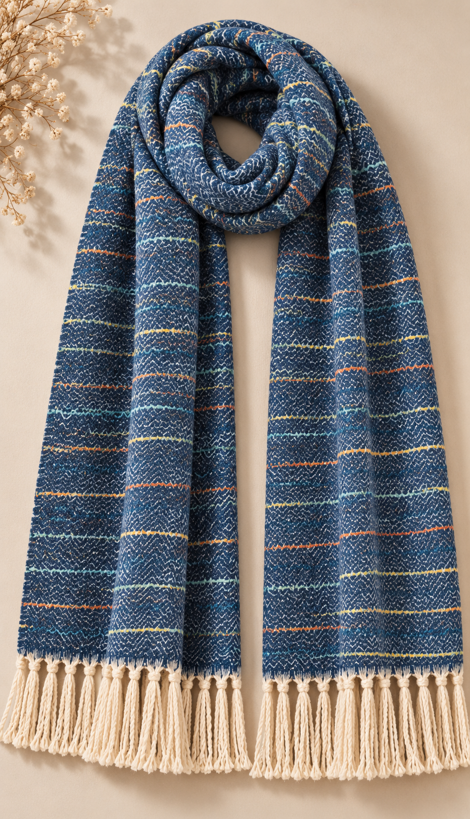 Rust scarf