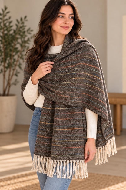 Rust scarf