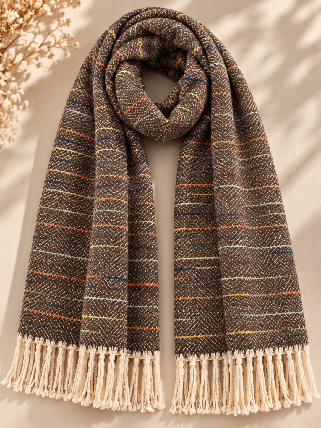 Rust scarf