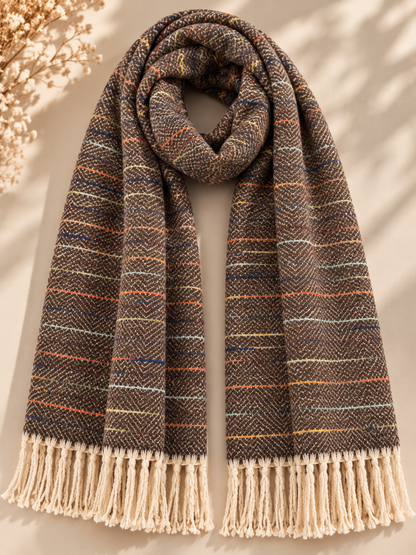 Rust scarf