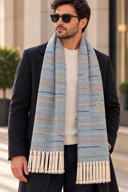 Rust scarf
