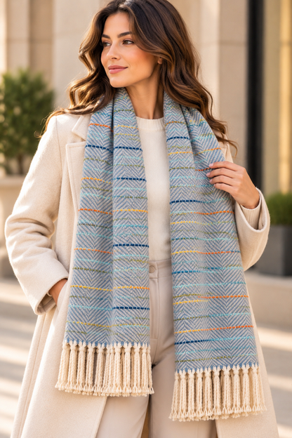 Rust scarf